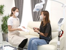 サロンドソレイユ(Salon de Soleil)の雰囲気（白を基調としたサロン♪お悩みはしっかりカウンセリングで(^^)）