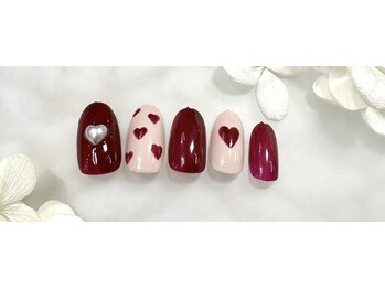 ミヤビネイル(miyabi nail)/平間 定額B ハート