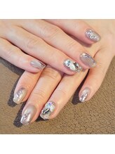 サヴァ アイラッシュアンドネイル(sava)/【ビッグビジューネイル】