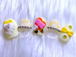 ☆ツイード推し活ネイル☆