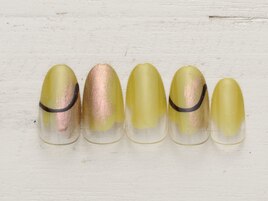 塗りかけニュアンスライン4990円