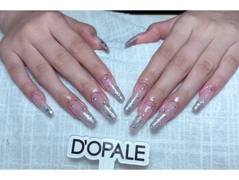 ドパルネイル 上野(DOPALE.Nail)/チップ長さ出し持ち込みデザイン