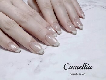 カメリア(Camellia)/ハンドジェルネイル/フィルイン