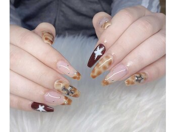 ハラ(Hara)/柄ニュアンスネイル