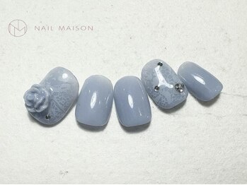 ネイルメゾン 梅田(NAIL MAISON)/きらきらレースバラ