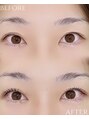 シュシュ(shushu)&nbsp;まつ毛パーマ：立ち上げ×カールデザイン★