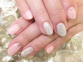 ◆ブロガー風ヌーディネイル◆