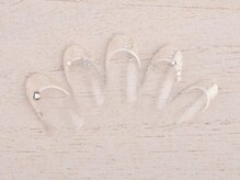 ア ネイル(A nail)/ラメフレンチ【つけ放題】