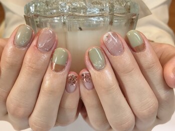 アトリエルリアン(Atelier Le Lien)/ニュアンスネイル/秋ネイル