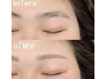 ビューステージ アイブロウサロン 天神/平行アーチ眉