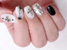 シルバーアクセ風デザイン♪