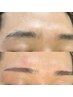 Mens【初回学割U24】眉毛Wax＋間引き＋（メイク）¥3,900