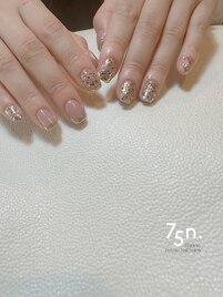 ピンクベージュアート