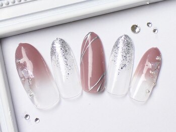 ネイルサロンフォーユー(for u)/メタリック×シェル￥６９８０