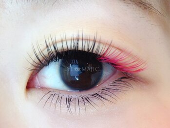 クチュールラッシュ バイ アイマジック 渋谷店(COUTURE LASH by eye majic)/カラーエクステ施術例★[渋谷]
