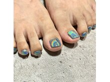 ネクストヴィジョン 西新涯店(Next Vision)の雰囲気（フットネイルも人気です♪）