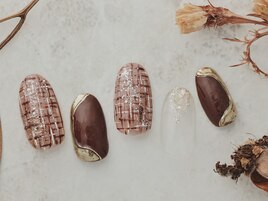 ツイードネイル