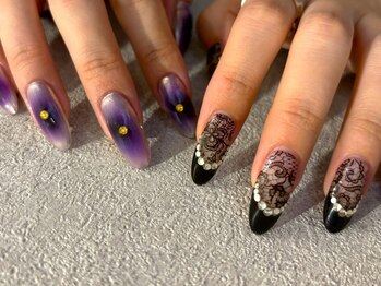 ルアナ(LUANA)の写真/トレンドデザインからキャラクターネイルまで☆豊富なカラー・パーツでやりたいデザイン叶えます！