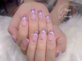 ティオン 浦和店(Tion)/オンブレフレンチ・冬ネイル