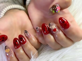 エムシーベル(m.c bell)/バレンタインネイル