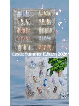 キャッスル(Castle)の写真/毎月通いやすい♪トレンドを楽しめる大人可愛いネイルをご提案！３ヶ月毎更新♪