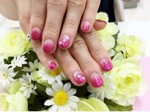 プルミエ ネイル(Premier Nail)/星をちりばめて☆ラメグラ