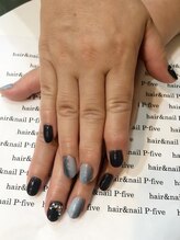 ヘアアンドネイル ピーファイブ(P-five)/エレガント！ストーンネイル♪