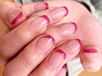 ユイネイル(結Nail)/■color french nail■