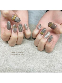エミニーバイディーアール(EMINY by DR)/ニュアンス×リングネイル