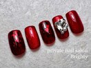 Valentine nail