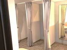 ファンズ(salon fans)の雰囲気（岩盤浴はお着替えスペースも完備しております◎）