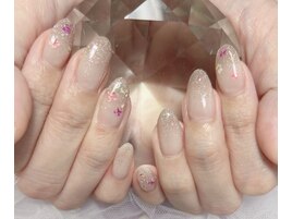 ◆押し花ネイル