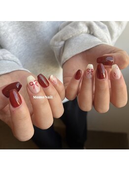 フィルイン/アート/リボンネイル