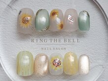 リング ザ ベル(ring the bell)/向日葵ネイル¥13,200