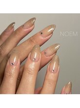 ノエム ネイルサロン(NOEM)/冬のフラッシュグラデ