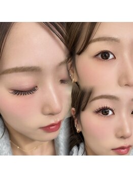 アレーヌ 中津店(Allene)の写真/【LED導入店】お仕事帰りにも通える韓国/ワンホン特化サロン◆まつげパーマ/まつエクで朝のメイクを時短！