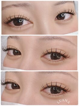 ルアナ(LUANA)/マツエク120本束感仕上げ