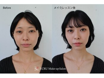 エクリュ(ECRU)/メイクレッスン／カラー骨格診断