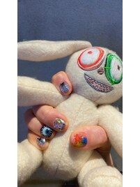 手書きネイル
