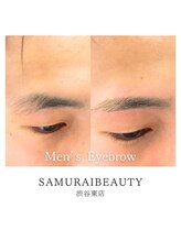 サムライビューティー 渋谷東店(SamuraiBeauty)/カッコいいをメンズ眉毛サロンで