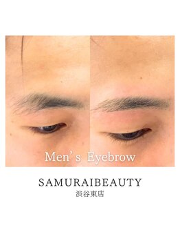 サムライビューティー 渋谷東店(SamuraiBeauty)/カッコいいをメンズ眉毛サロンで
