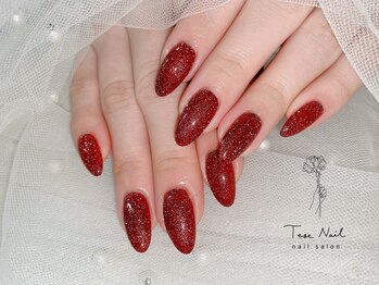 テセネイル(Tese Nail)/ボルドーフラッシュ☆