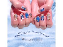 ワンダーランド(Wonderland)/痛ネイル手描きアート☆