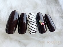 ネイル シーグラス(nail seaglass)/シンプルデザイン定額