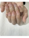 ナチュラルピンクグラデーション
