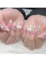 ラズライト(Laslight)/チーク×リボンキラキラ