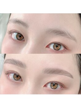 アベイユ 徳島北島店(abeille)/まつげパーマ×眉毛パーマ