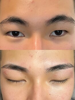 シャルム(Charme)の写真/【男女歓迎】眉のお悩みは人それぞれ！そのお悩みはプロにお任せ★骨格や筋肉に合わせた美眉毛をご提案♪