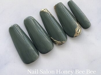 ハニービービー(Honey Bee Bee)/シンプルニュアンスネイル