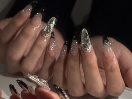 黒フレンチ×埋め尽くし